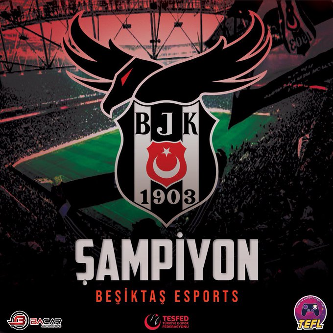 Türkiye Espor Futbol Ligi’nde Şampiyon Beşiktaş
